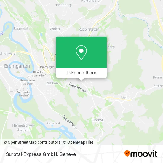 Surbtal-Express GmbH map