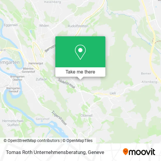 Tomas Roth Unternehmensberatung map