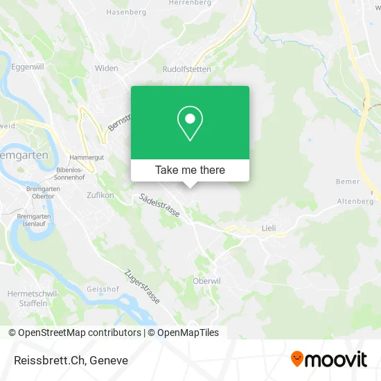 Reissbrett.Ch map