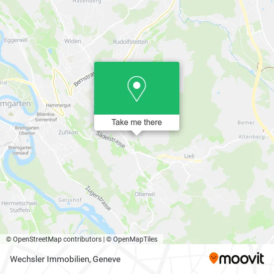 Wechsler Immobilien map