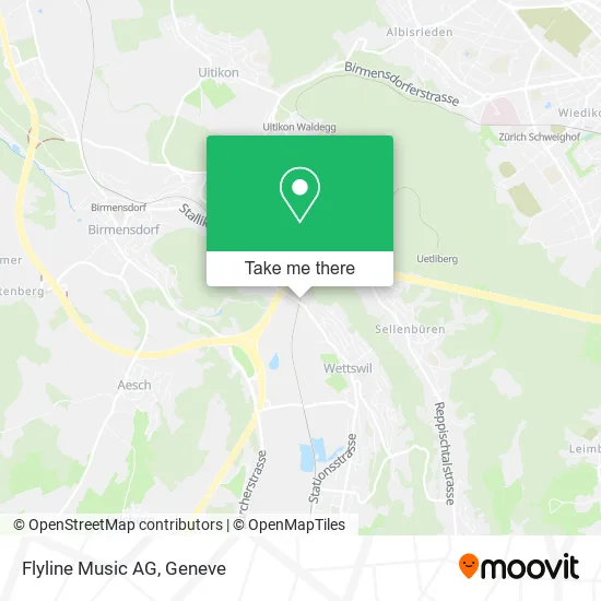 Flyline Music AG map