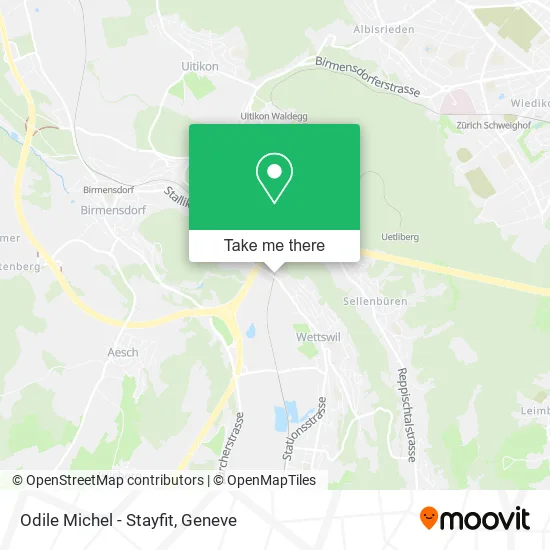 Odile Michel - Stayfit map