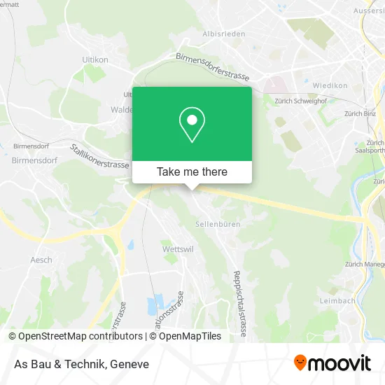 As Bau & Technik map