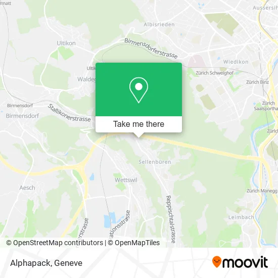 Alphapack map