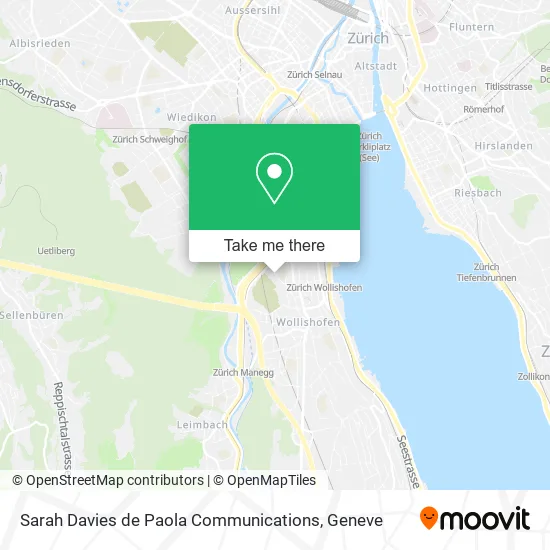 Sarah Davies de Paola Communications map