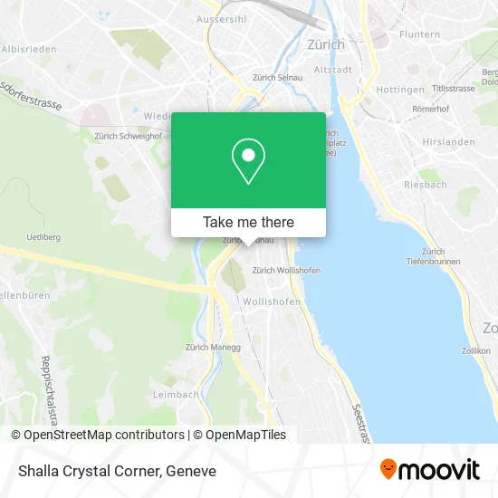 Shalla Crystal Corner map