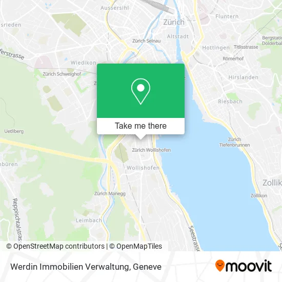 Werdin Immobilien Verwaltung map