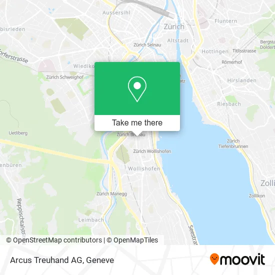 Arcus Treuhand AG map