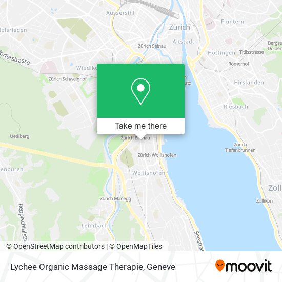 Lychee Organic Massage Therapie map