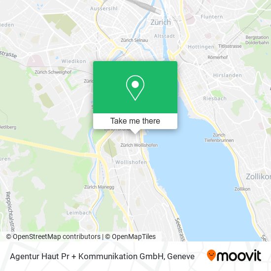 Agentur Haut Pr + Kommunikation GmbH map