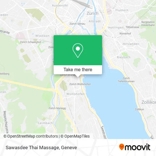 Sawasdee Thai Massage map