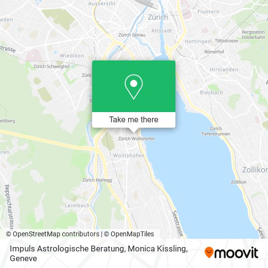 Impuls Astrologische Beratung, Monica Kissling map