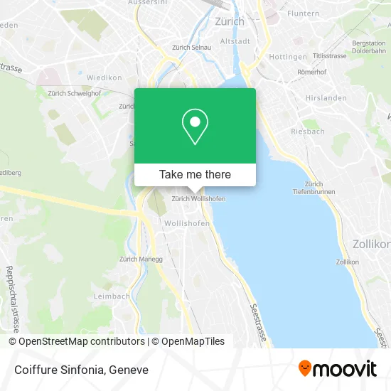 Coiffure Sinfonia map