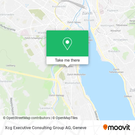 Xcg Executive Consulting Group AG map