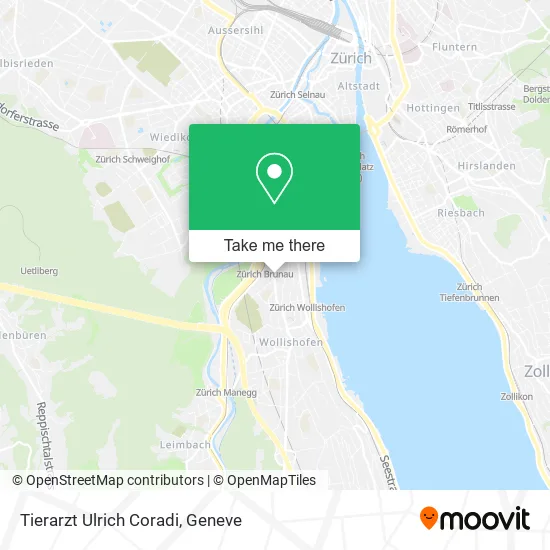 Tierarzt Ulrich Coradi map