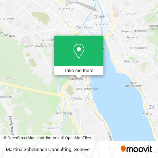 Martina Schennach Consulting map
