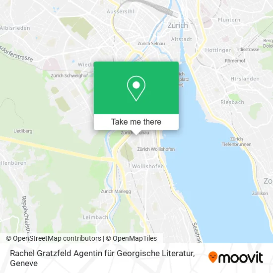 Rachel Gratzfeld Agentin für Georgische Literatur map
