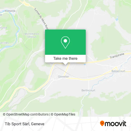 Tib Sport Sàrl map
