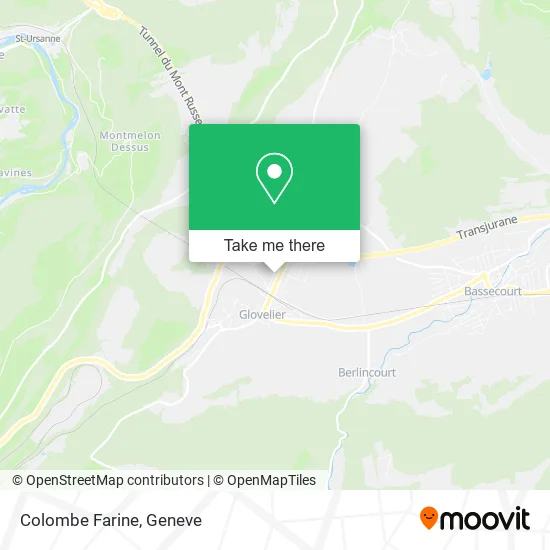 Colombe Farine map