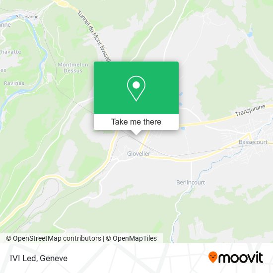 IVI Led map