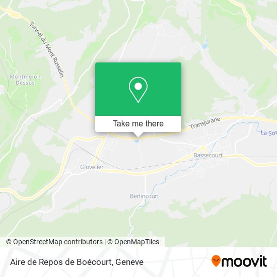 Aire de Repos de Boécourt map