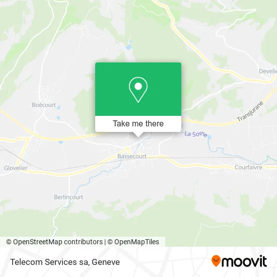 Telecom Services sa map