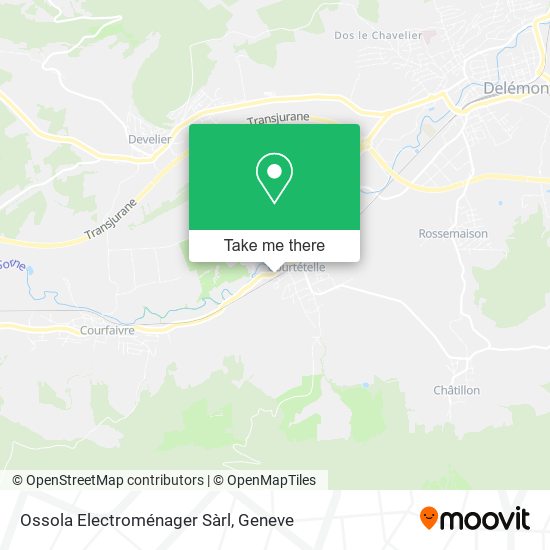 Ossola Electroménager Sàrl map