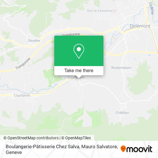 Boulangerie-Pâtisserie Chez Salva, Mauro Salvatore map