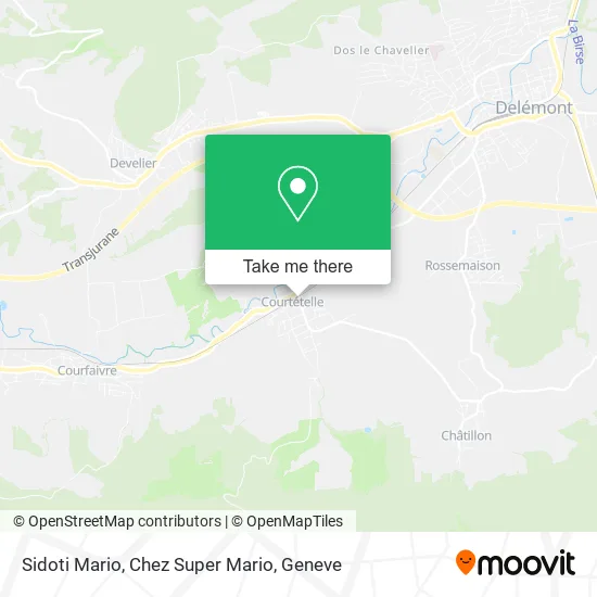 Sidoti Mario, Chez Super Mario plan