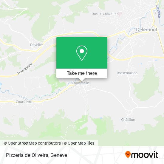 Pizzeria de Oliveira map