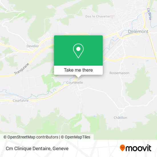 Cm Clinique Dentaire map