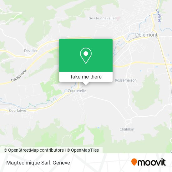 Magtechnique Sàrl map