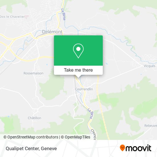 Qualipet Center map