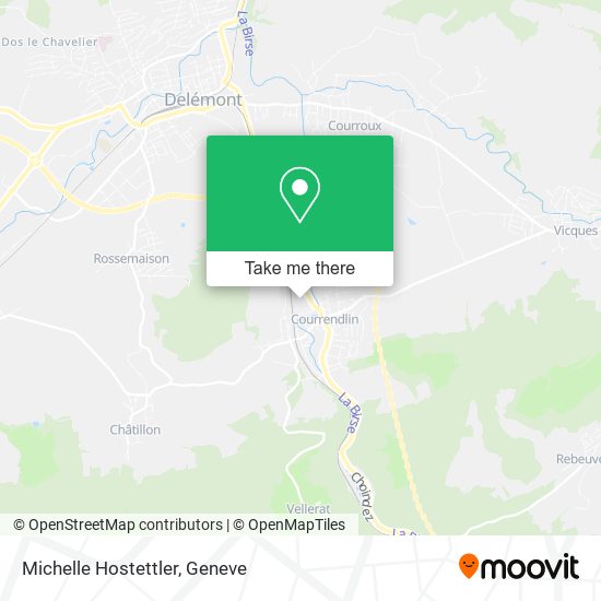 Michelle Hostettler map
