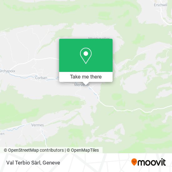 Val Terbio Sàrl map