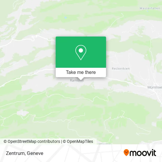 Zentrum map