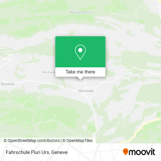 Fahrschule Fluri Urs map
