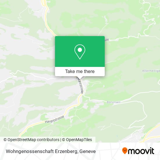 Wohngenossenschaft Erzenberg map