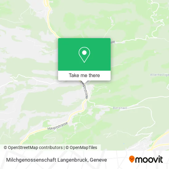Milchgenossenschaft Langenbruck map
