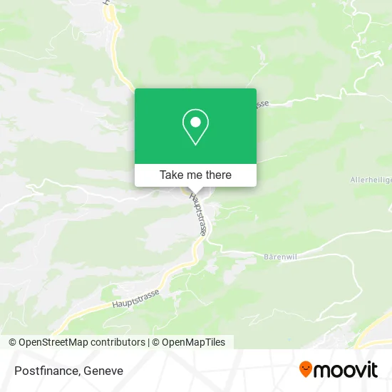 Postfinance map