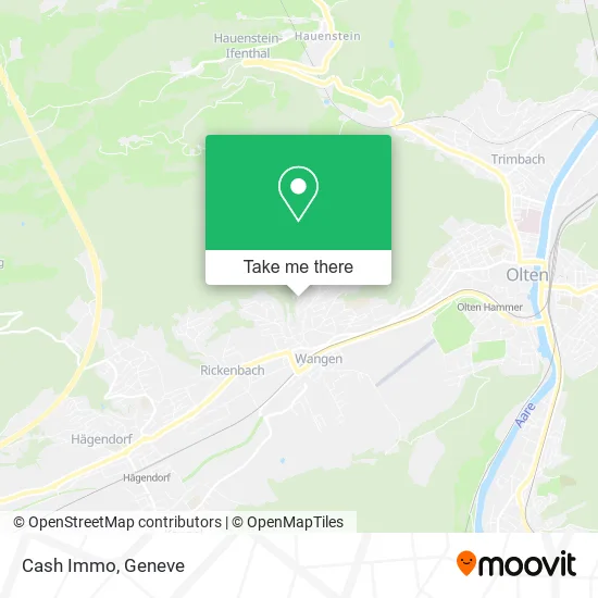 Cash Immo map