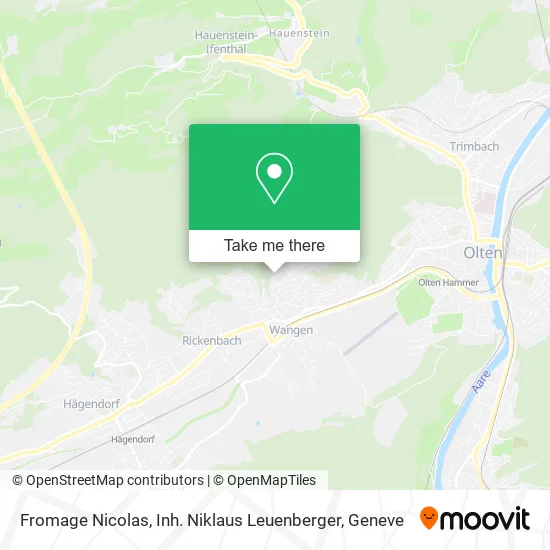 Fromage Nicolas, Inh. Niklaus Leuenberger map