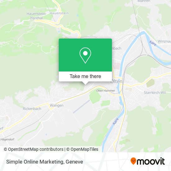 Simple Online Marketing map
