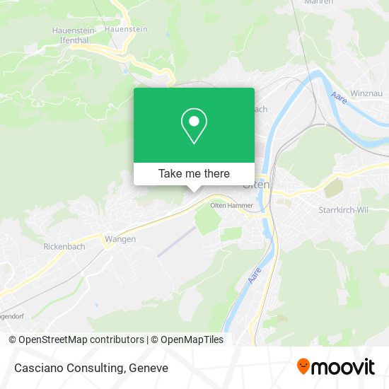 Casciano Consulting map
