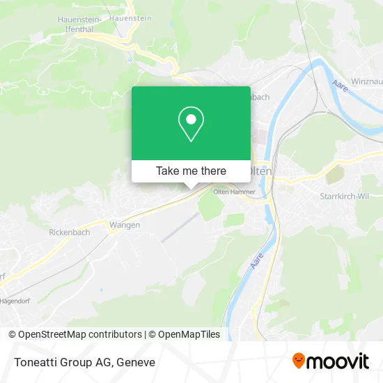 Toneatti Group AG map