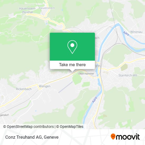 Conz Treuhand AG map