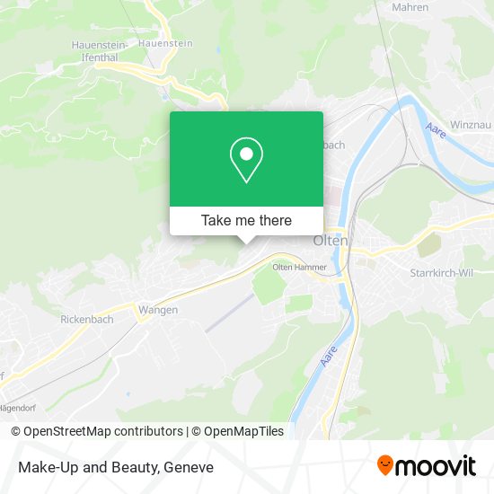 Make-Up and Beauty map