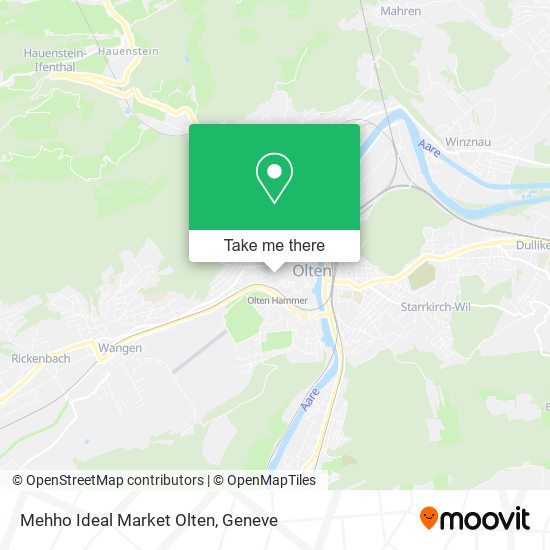 Mehho Ideal Market Olten map