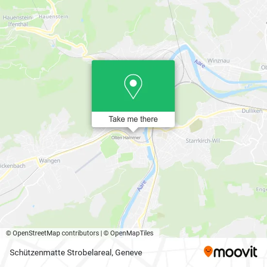 Schützenmatte Strobelareal map