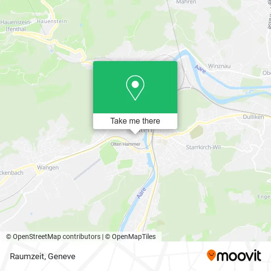Raumzeit map